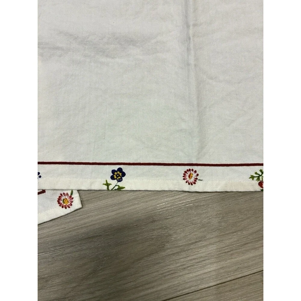 Vintage 100% Cotton Kitchen Towels Lot of 2  Villeroy & Boch